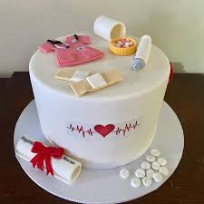 Nursing Decorated Cake