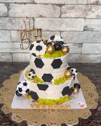 Decorated Football Cake