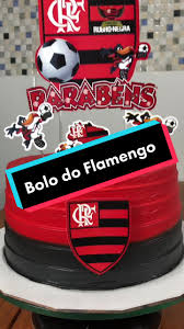 Flamengo Decorated Cake