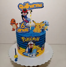 Bolo Decorado Pokemon