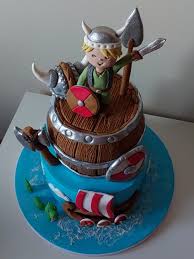 Viking Decorated Cake