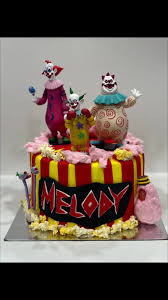 Killer Clown Decorated Cake