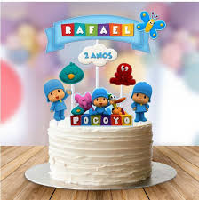 Pocoyo Decorated Cake