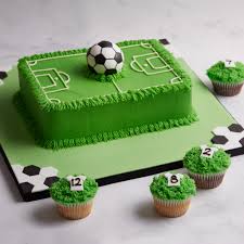 Football Field Decorated Cake