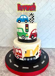 Mechanic Workshop Decorated Cake