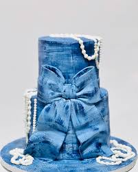 Decorated Jeans Cake