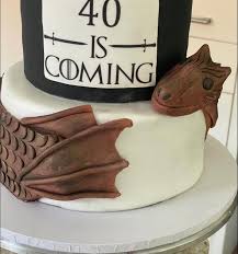 Game Of Thrones Decorated Cake