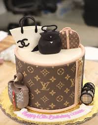 Louis Vuitton Decorated Cake