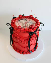 Betty Boop Decorated Cake