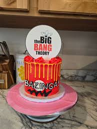 Decorated Cake The Big Bang Theory