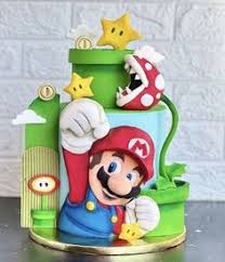 Bolo Decorado Super Mario