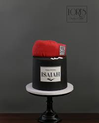 Boxing Decorated Cake