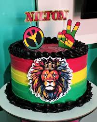 Bolo Decorado Reggae Para Facebook