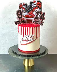 Nike decorated cake