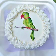 Parrot Decorated Cake