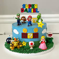 Super Mario Decorated Cake