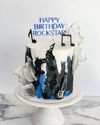 Rock Decorated Cake