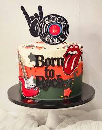 Rock Decorated Cake