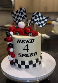 Need For Speed ​​Decorated Cake