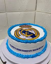 Real Madrid Decorated Cake