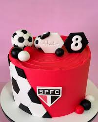 Decorated Cake Sao Paulo Football