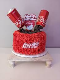 Coca Cola decorated cake