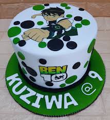 Ben 10 Decorated Cake