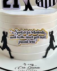 Santos Futebol Decorated Cake