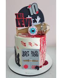 The Walking Dead Decorated Cake