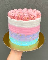 Candy Colors Decorated Cake