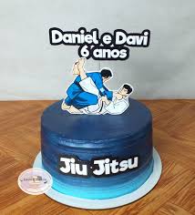 Bolo Decorado Jiu Jitsu