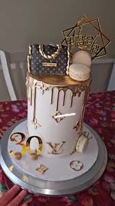 Louis Vuitton Decorated Cake