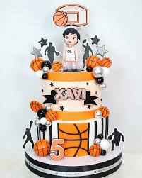 Basketball Decorated Cake