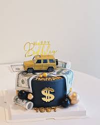 Dollar Decorated Cake