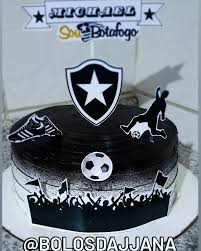 Bolo Decorado Botafogo