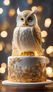 Owl Decorated Cake