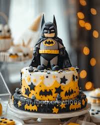 Batman decorated cake