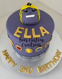 Thanos Decorated Cake