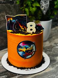 Need For Speed ​​Decorated Cake