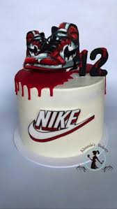 Nike decorated cake