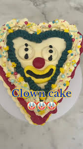 Clown Decorated Cake