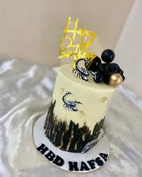 Scorpion Decorated Cake