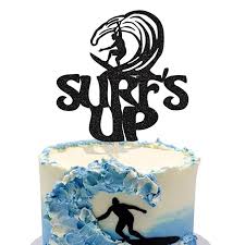 Decorated Surf Cake