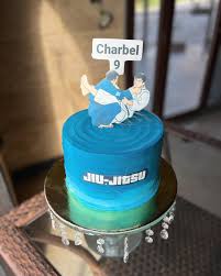 Jiu Jitsu Decorated Cake