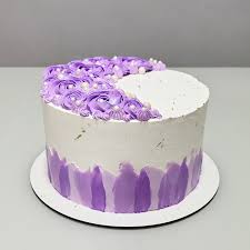 Bolo Decorado Lilas