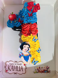 Snow White Decorated Cake