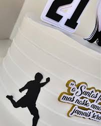 Santos Futebol Decorated Cake