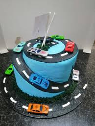 Need For Speed ​​Decorated Cake