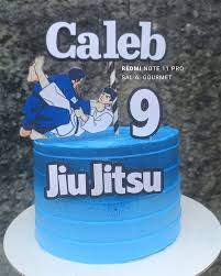 Bolo Decorado Jiu Jitsu