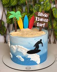 Bolo Decorado Surf